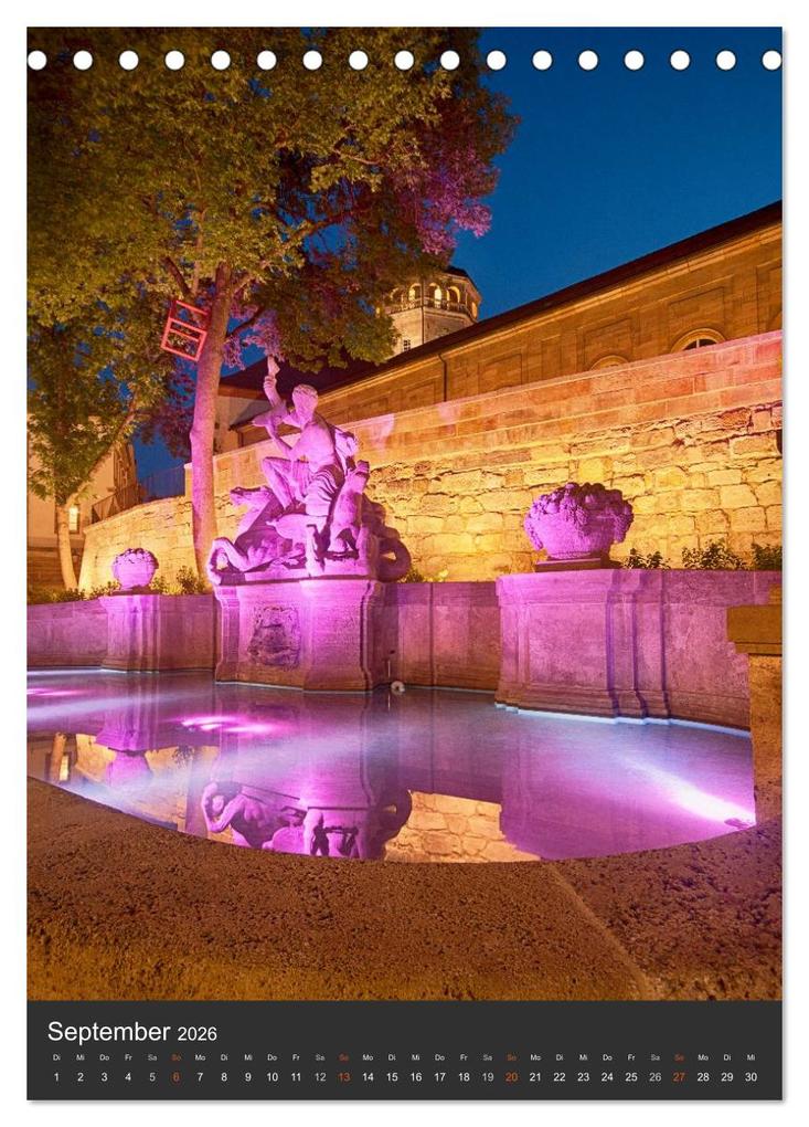 Weitere Ansicht: Bayreuth 2026 (Tischkalender 2026 DIN A5 hoch), CALVENDO Monatskalender | Katrin Taepke, Calvendo