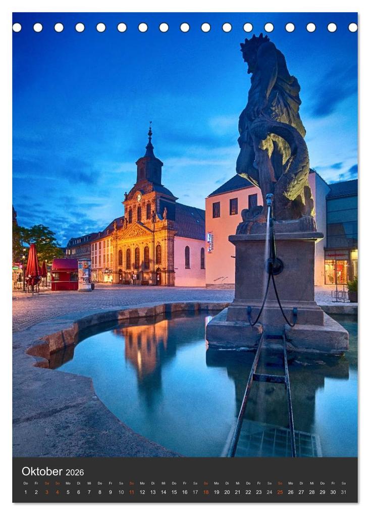 Weitere Ansicht: Bayreuth 2026 (Tischkalender 2026 DIN A5 hoch), CALVENDO Monatskalender | Katrin Taepke, Calvendo