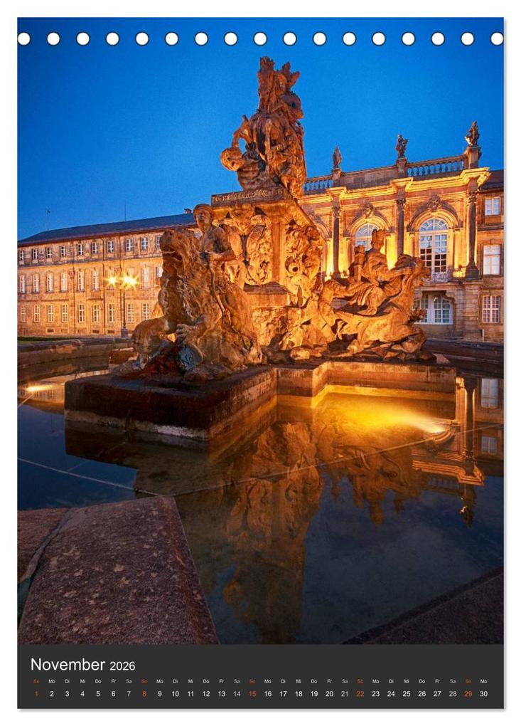 Weitere Ansicht: Bayreuth 2026 (Tischkalender 2026 DIN A5 hoch), CALVENDO Monatskalender | Katrin Taepke, Calvendo
