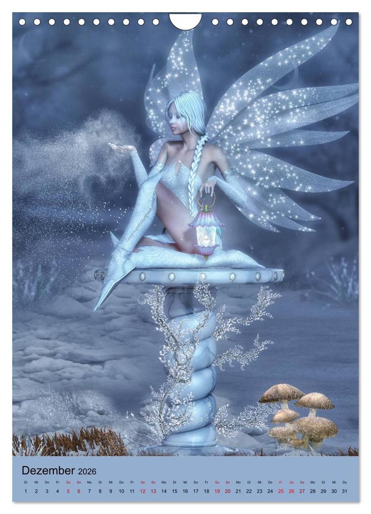 Weitere Ansicht: Geliebte Fabelwesen (Wandkalender 2026 DIN A4 hoch), CALVENDO Monatskalender | Andrea Tiettje, Calvendo