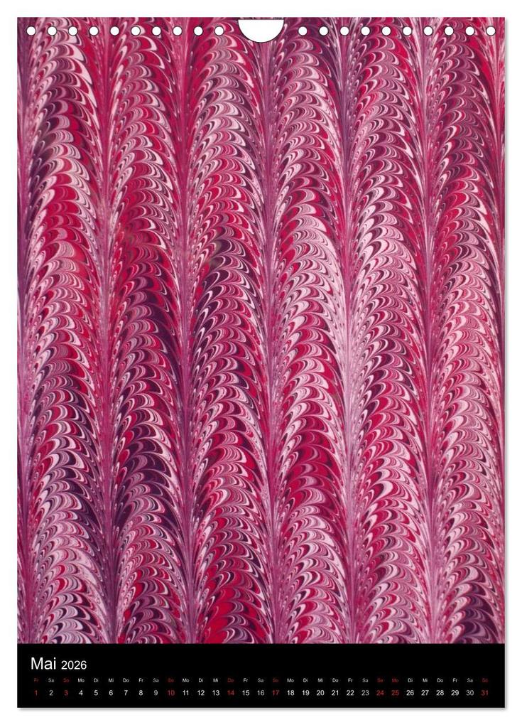 Weitere Ansicht: Ebru - Marmorieren auf Wasser (Wandkalender 2026 DIN A4 hoch), CALVENDO Monatskalender | Ebru Oezel, Calvendo