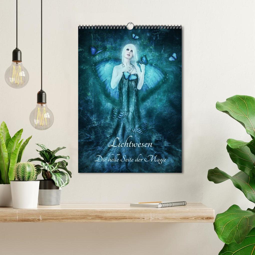 Weitere Ansicht: Lichtwesen - Die helle Seite der Magie (Wandkalender 2026 DIN A3 hoch), CALVENDO Monatskalender | Ravienne Art, Calvendo
