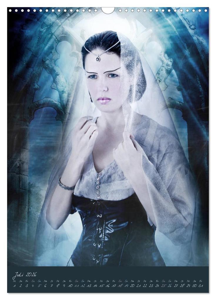 Weitere Ansicht: Lichtwesen - Die helle Seite der Magie (Wandkalender 2026 DIN A3 hoch), CALVENDO Monatskalender | Ravienne Art, Calvendo