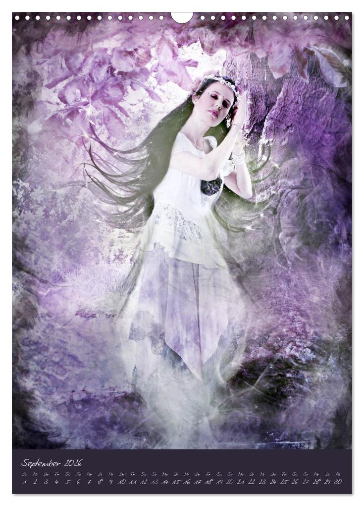 Weitere Ansicht: Lichtwesen - Die helle Seite der Magie (Wandkalender 2026 DIN A3 hoch), CALVENDO Monatskalender | Ravienne Art, Calvendo