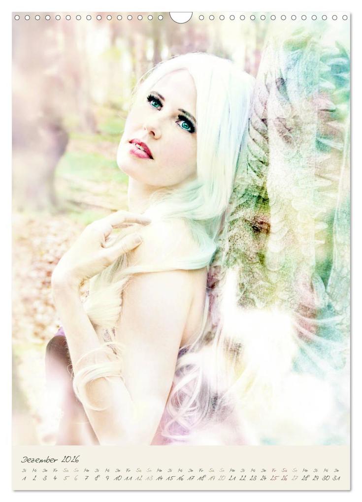 Weitere Ansicht: Lichtwesen - Die helle Seite der Magie (Wandkalender 2026 DIN A3 hoch), CALVENDO Monatskalender | Ravienne Art, Calvendo