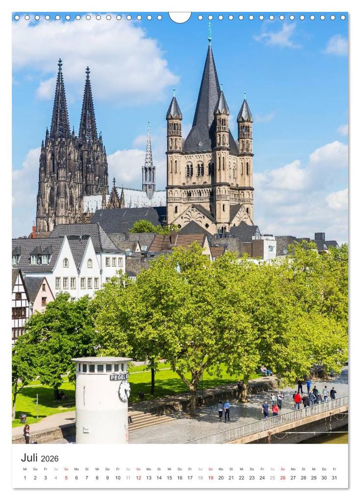 Weitere Ansicht: Kölner Dom - Blickwinkel auf ein Wahrzeichen (Wandkalender 2026 DIN A3 hoch), CALVENDO Monatskalender | Calvendo, rclassen, rclassen rclassen