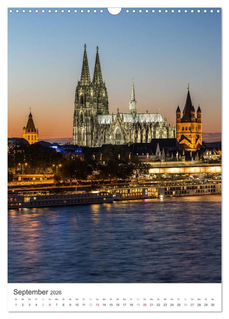 Weitere Ansicht: Kölner Dom - Blickwinkel auf ein Wahrzeichen (Wandkalender 2026 DIN A3 hoch), CALVENDO Monatskalender | Calvendo, rclassen, rclassen rclassen