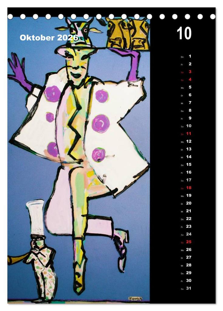 Weitere Ansicht: Wolf-Dieter Pfennig Kalender (Tischkalender 2026 DIN A5 hoch), CALVENDO Monatskalender | Calvendo, Wolf-Dieter Pfennig