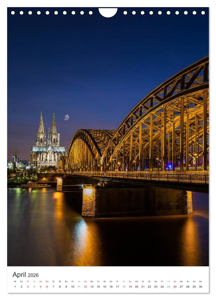 Weitere Ansicht: Kölner Dom - Blickwinkel auf ein Wahrzeichen (Wandkalender 2026 DIN A4 hoch), CALVENDO Monatskalender | Calvendo, rclassen, rclassen rclassen