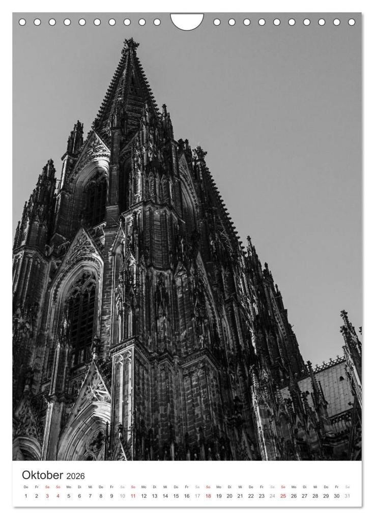 Weitere Ansicht: Kölner Dom - Blickwinkel auf ein Wahrzeichen (Wandkalender 2026 DIN A4 hoch), CALVENDO Monatskalender | Calvendo, rclassen, rclassen rclassen