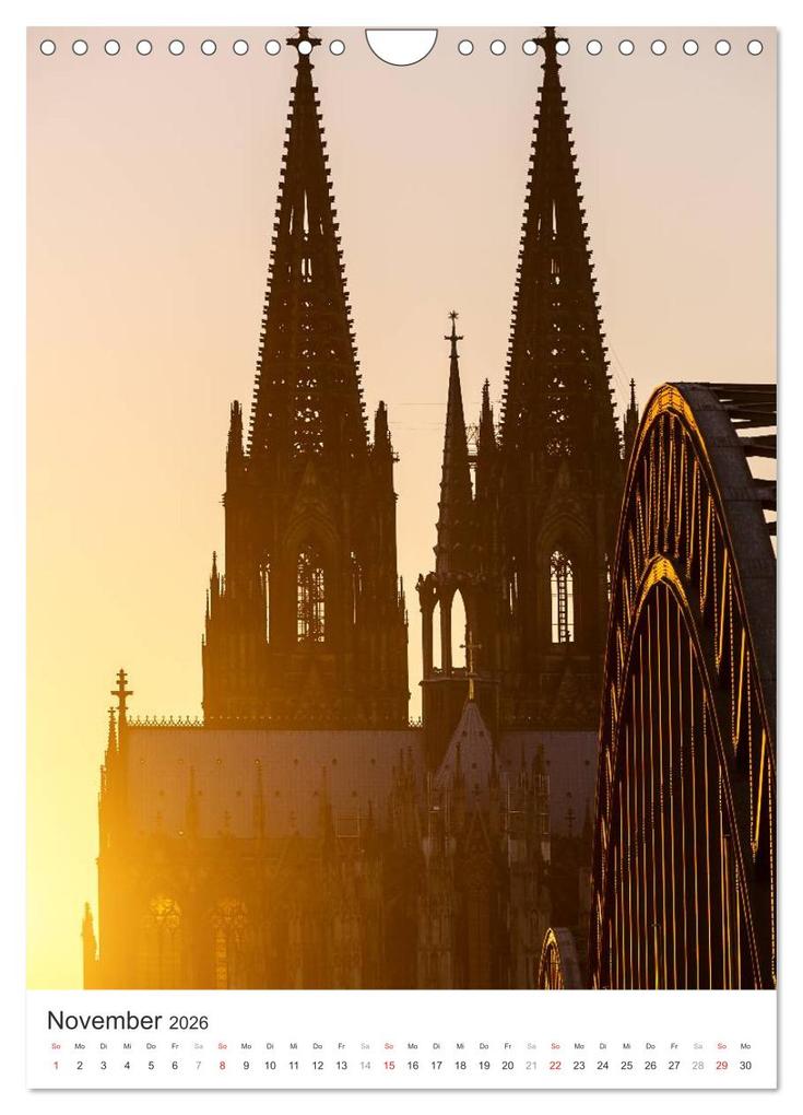 Weitere Ansicht: Kölner Dom - Blickwinkel auf ein Wahrzeichen (Wandkalender 2026 DIN A4 hoch), CALVENDO Monatskalender | Calvendo, rclassen, rclassen rclassen