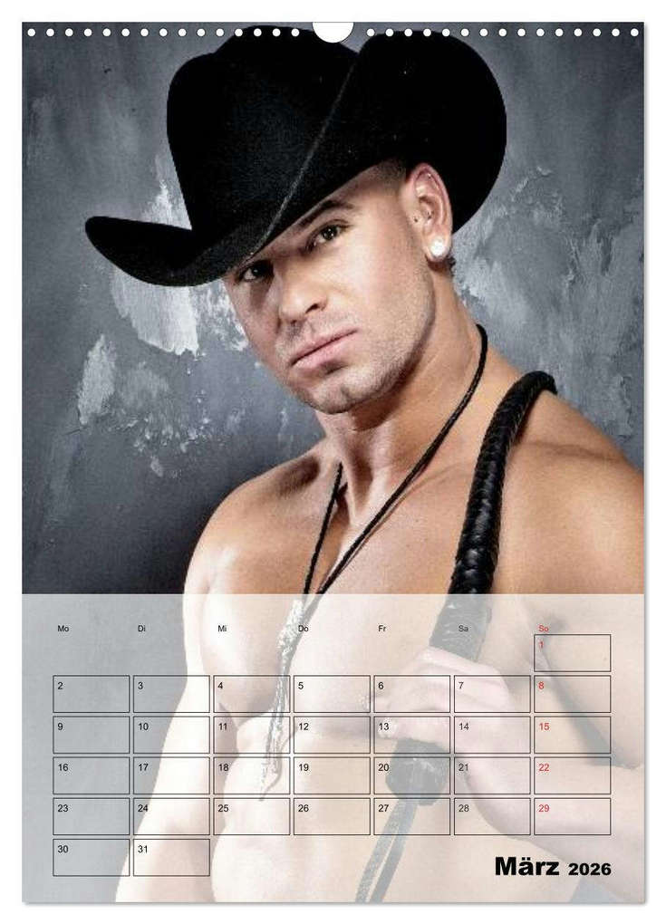 Weitere Ansicht: Männer - Sexy und kraftvoll (Wandkalender 2026 DIN A3 hoch), CALVENDO Monatskalender | Calvendo, Elisabeth Stanzer
