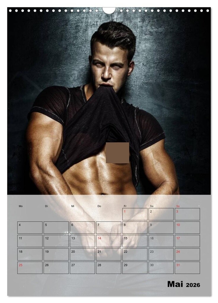 Weitere Ansicht: Männer - Sexy und kraftvoll (Wandkalender 2026 DIN A3 hoch), CALVENDO Monatskalender | Calvendo, Elisabeth Stanzer