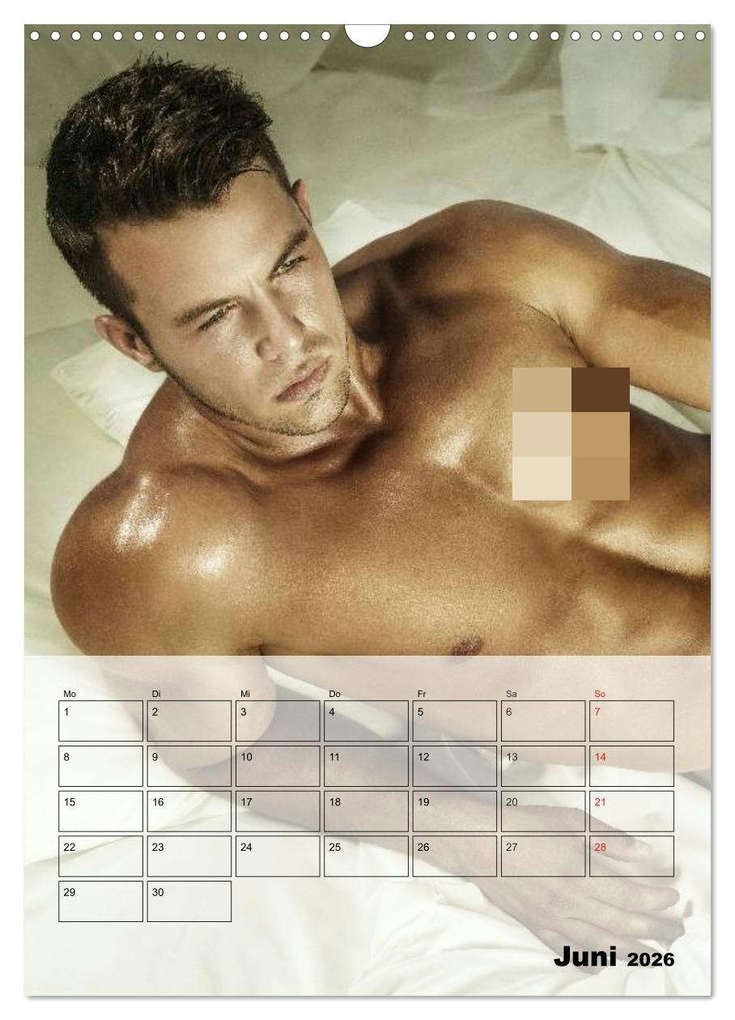 Weitere Ansicht: Männer - Sexy und kraftvoll (Wandkalender 2026 DIN A3 hoch), CALVENDO Monatskalender | Calvendo, Elisabeth Stanzer