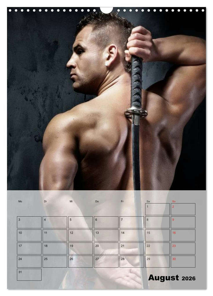 Weitere Ansicht: Männer - Sexy und kraftvoll (Wandkalender 2026 DIN A3 hoch), CALVENDO Monatskalender | Calvendo, Elisabeth Stanzer