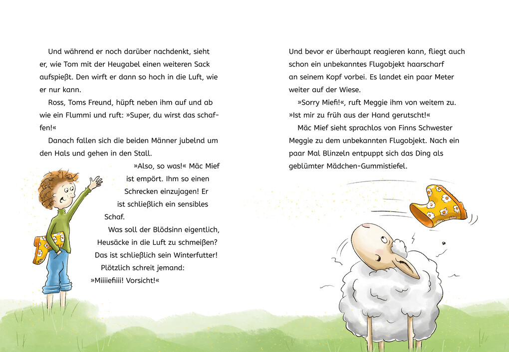 Weitere Ansicht: Mäc Mief und das total verrückte Baumstammwerfen | Carola Becker