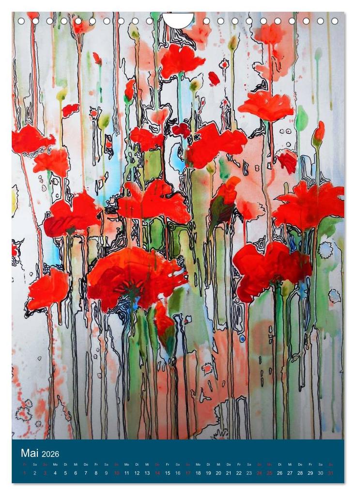 Weitere Ansicht: Kunstkalender 2026 "Die etwas andere Welt" (Wandkalender 2026 DIN A4 hoch), CALVENDO Monatskalender | Melinda Horvath, Calvendo