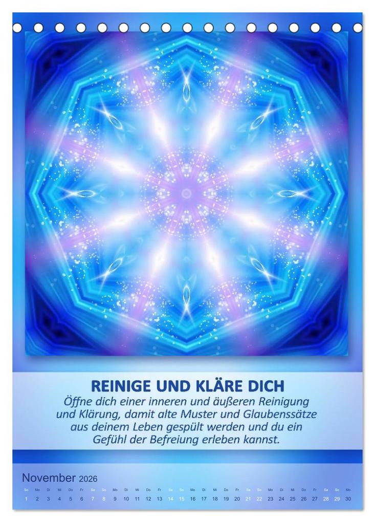 Weitere Ansicht: Light Energy Mandalas - Kalender - Vol. 2 (Tischkalender 2026 DIN A5 hoch), CALVENDO Monatskalender | Gaby Shayana Hoffmann, Calvendo