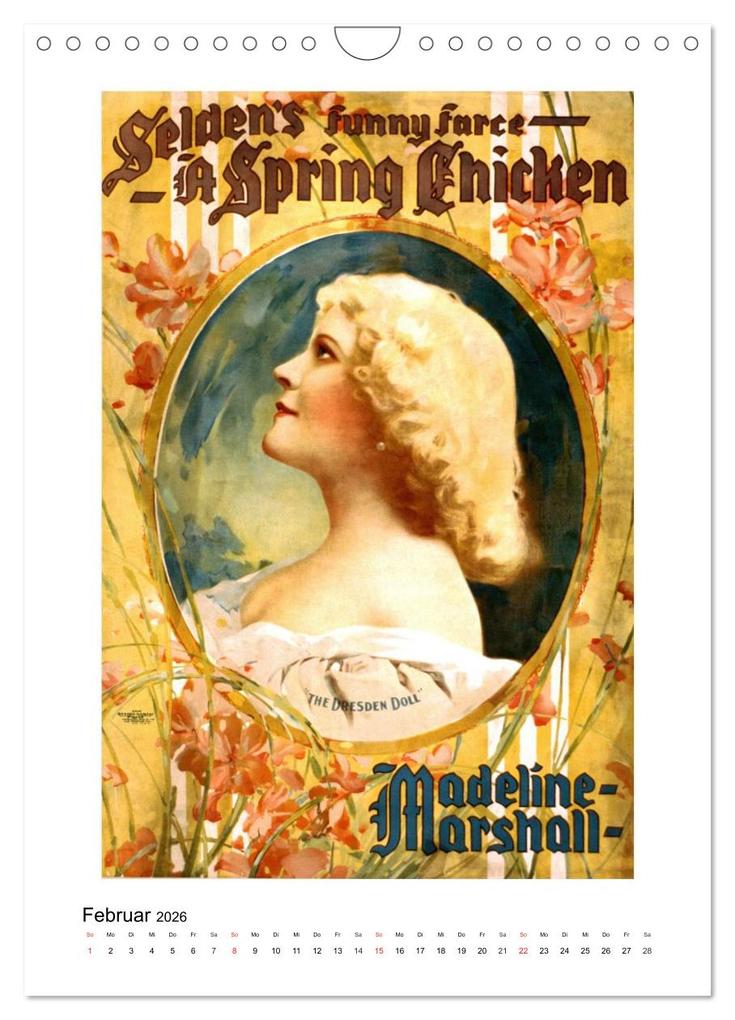 Weitere Ansicht: NOSTALGIE Poster aus Film, Theater und Werbung (Wandkalender 2026 DIN A4 hoch), CALVENDO Monatskalender | Elisabeth Stanzer, Calvendo