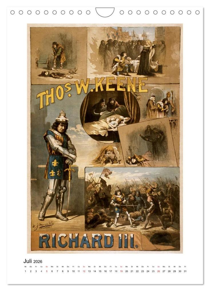 Weitere Ansicht: NOSTALGIE Poster aus Film, Theater und Werbung (Wandkalender 2026 DIN A4 hoch), CALVENDO Monatskalender | Elisabeth Stanzer, Calvendo