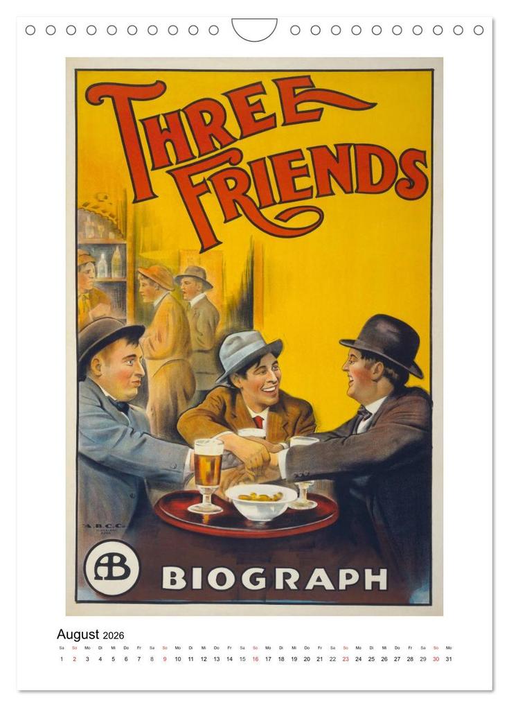 Weitere Ansicht: NOSTALGIE Poster aus Film, Theater und Werbung (Wandkalender 2026 DIN A4 hoch), CALVENDO Monatskalender | Elisabeth Stanzer, Calvendo