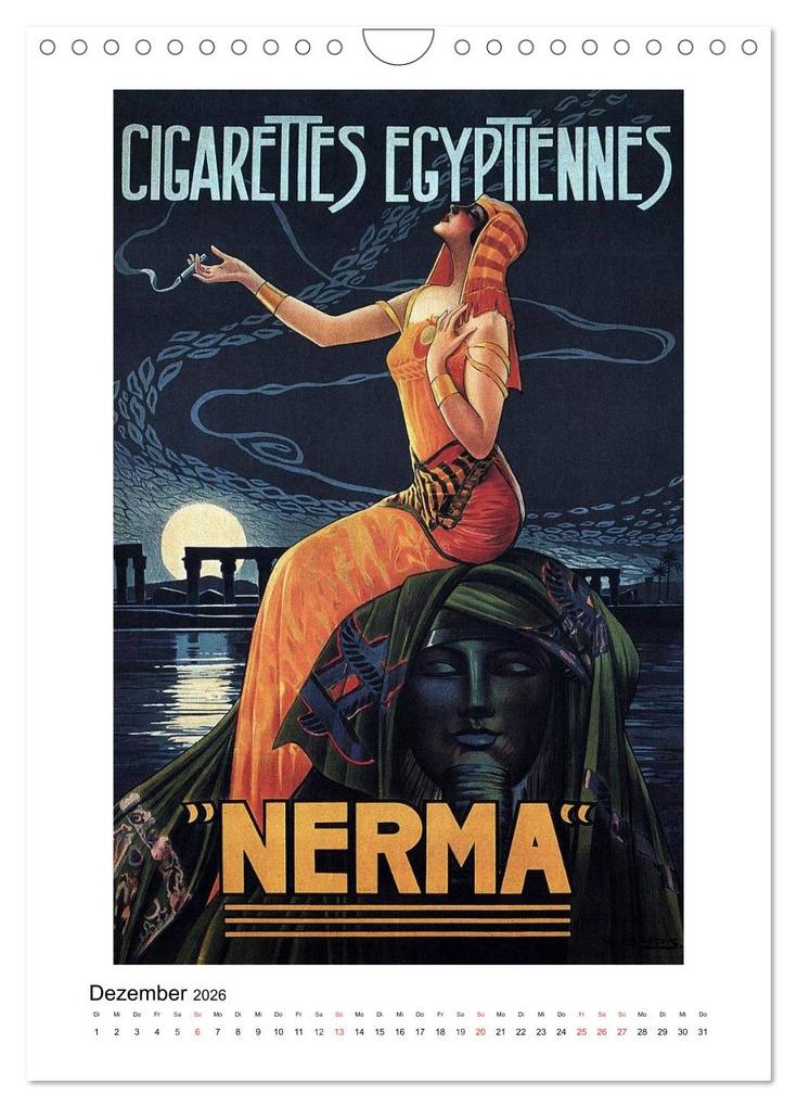 Weitere Ansicht: NOSTALGIE Poster aus Film, Theater und Werbung (Wandkalender 2026 DIN A4 hoch), CALVENDO Monatskalender | Elisabeth Stanzer, Calvendo