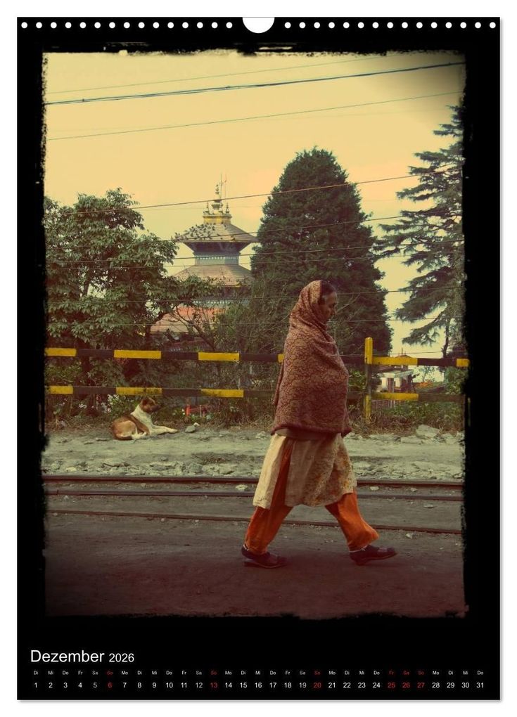 Weitere Ansicht: india RETROspective - Indien Kalender (Wandkalender 2026 DIN A3 hoch), CALVENDO Monatskalender | Calvendo, Sebastian Heinrich