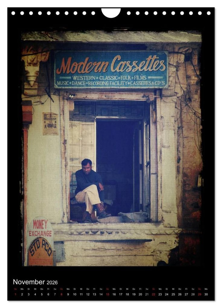 Weitere Ansicht: india RETROspective - Indien Kalender (Wandkalender 2026 DIN A4 hoch), CALVENDO Monatskalender | Calvendo, Sebastian Heinrich