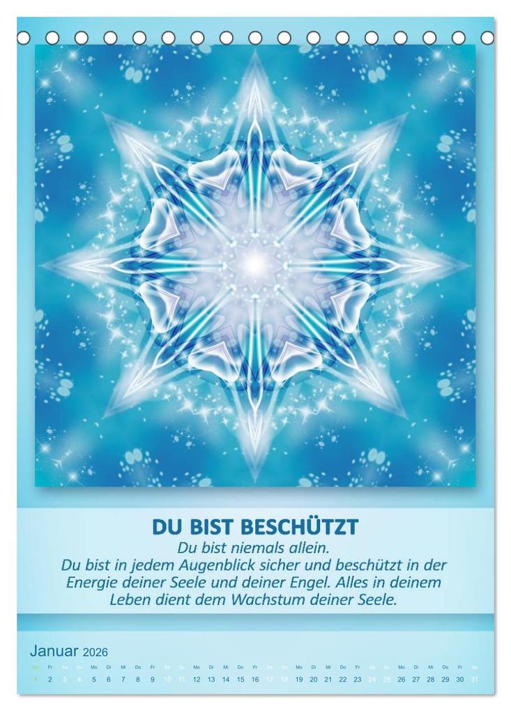 Weitere Ansicht: Light Energy Mandalas - Kalender - Vol. 1 (Tischkalender 2026 DIN A5 hoch), CALVENDO Monatskalender | Calvendo, Gaby Shayana Hoffmann
