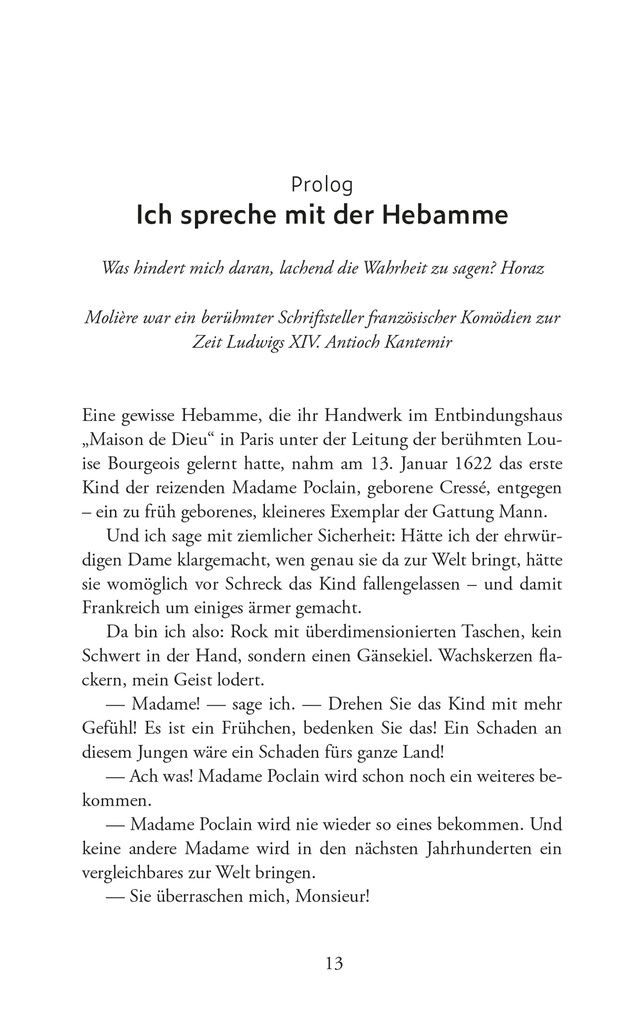 Weitere Ansicht: Das Leben des Monsieur de Molière. Ein biografischer Roman | Michail Bulgakow