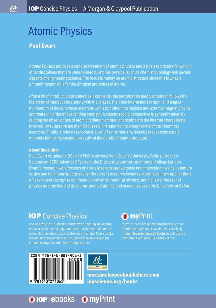 Weitere Ansicht: Atomic Physics | Paul Ewart