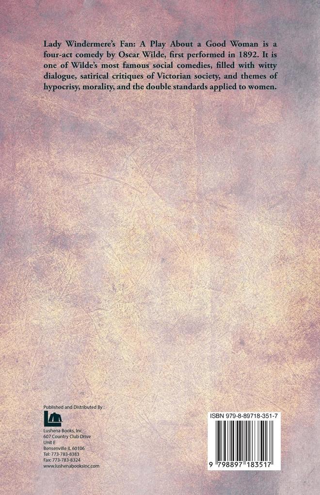 Weitere Ansicht: Lady Windermere's Fan | Oscar Wilde
