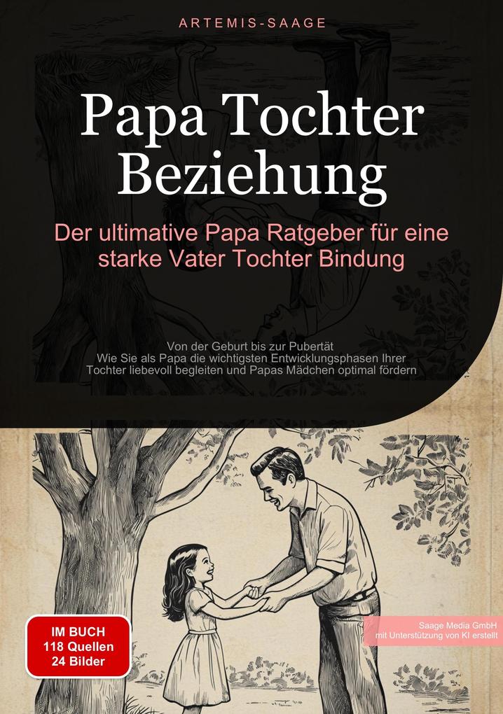 Produktbild: Papa Tochter Beziehung: Der ultimative Papa Ratgeber für eine starke Vater-Tochter-Bindung | Artemis Saage