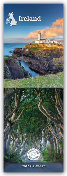 Produktbild: Irland 2026 - Slimline-Kalender | Carousel Calendar