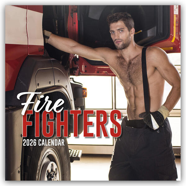 Produktbild: Firefighters - Feuerwehrmänner 2026 - 16-Monatskalender | Gifted Stationery Co. Ltd