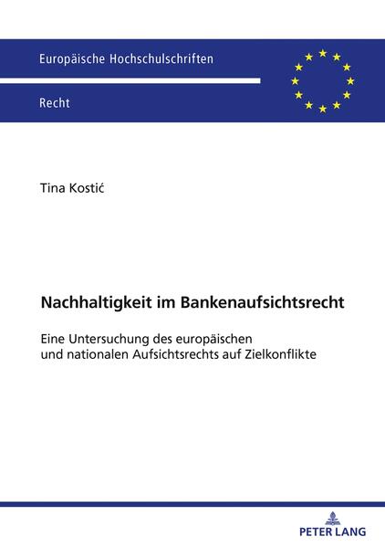 Produktbild: Nachhaltigkeit im Bankenaufsichtsrecht | Tina Kosti