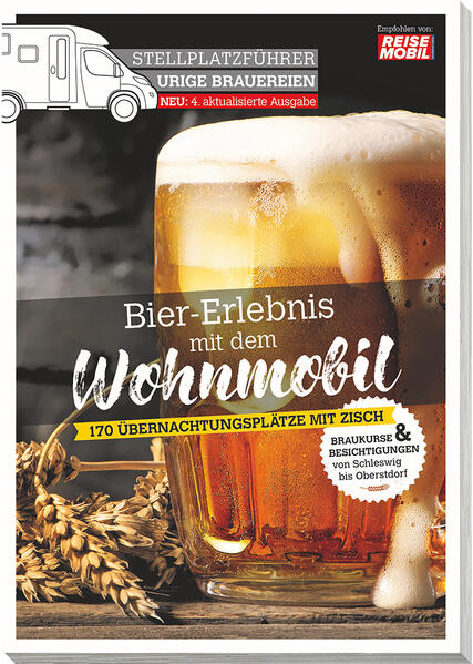 Produktbild: Stellplatzführer Urige Brauereien, aktualisierte Ausgabe