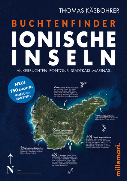 Produktbild: Buchtenfinder Ionische Inseln - Ausgabe 2025 | Thomas Käsbohrer