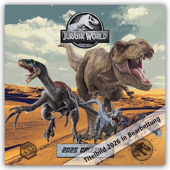 Produktbild: Jurassic World - Offizieller Kalender 2026 | Danilo Promotion Ltd