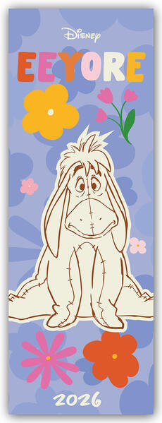 Produktbild: Disney Eeyore - Eeyore 2026 - Slimline-Kalender