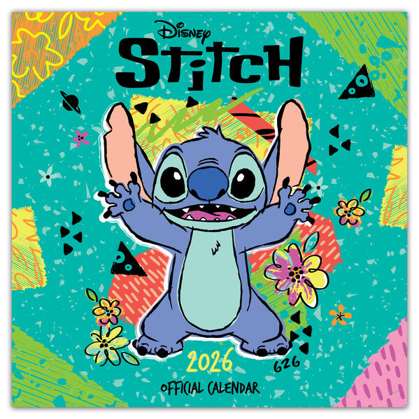 Produktbild: Disney Stitch - Offizieller Kalender 2026 - Wandkalender | Danilo Promotion Ltd