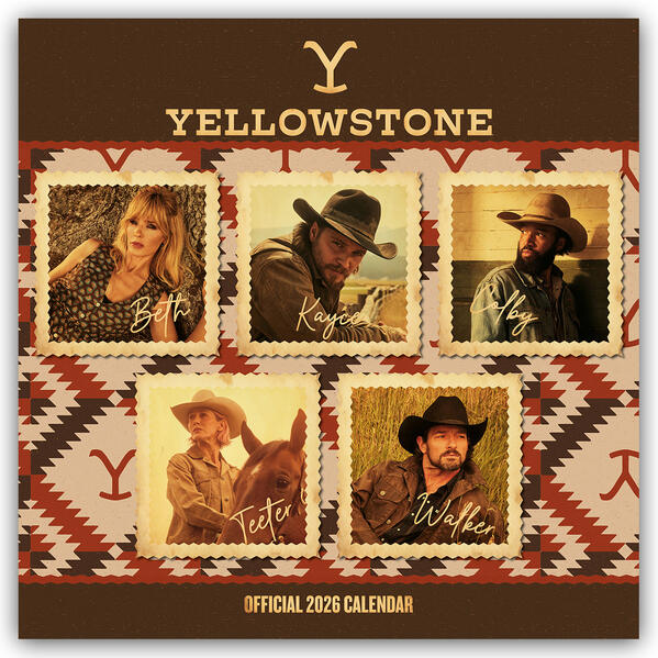Produktbild: Yellowstone - Kalender 2026
