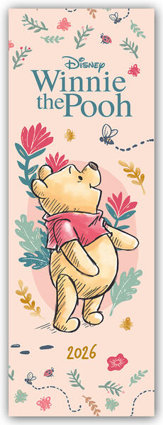 Produktbild: Disney - Winnie the Pooh 2026 - Slimline-Kalender | Danilo