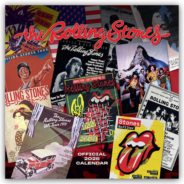 Produktbild: The Rolling Stones - Die Rolling Stones 2026 - Wandkalender