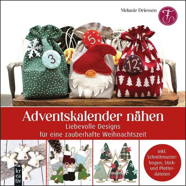 Produktbild: Adventskalender nähen | Melanie Driessen