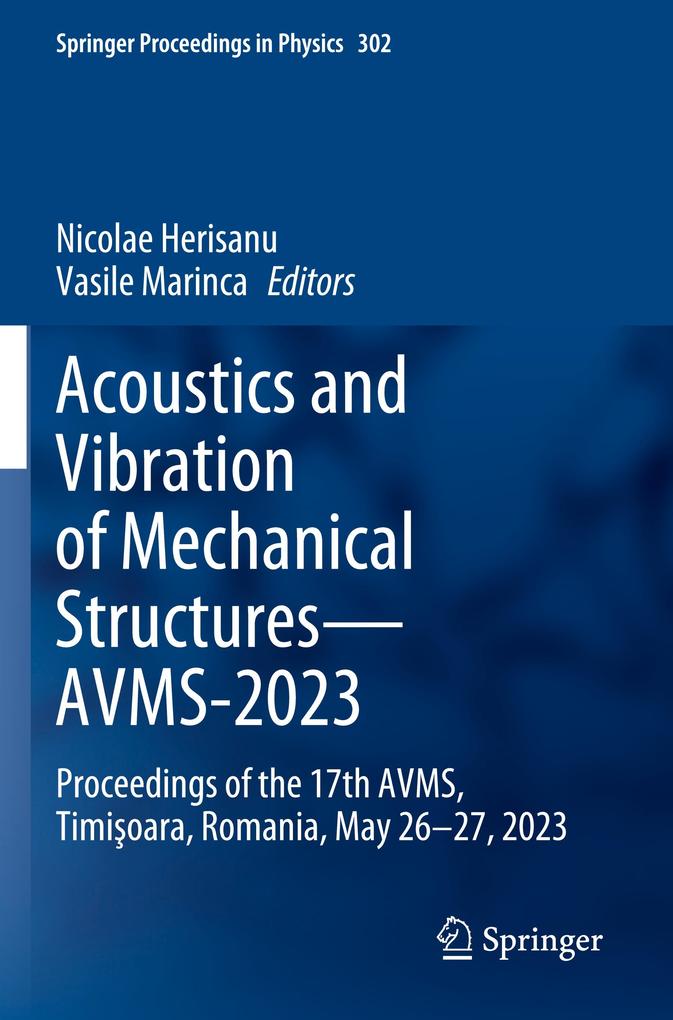 Produktbild: Acoustics and Vibration of Mechanical Structures-AVMS-2023