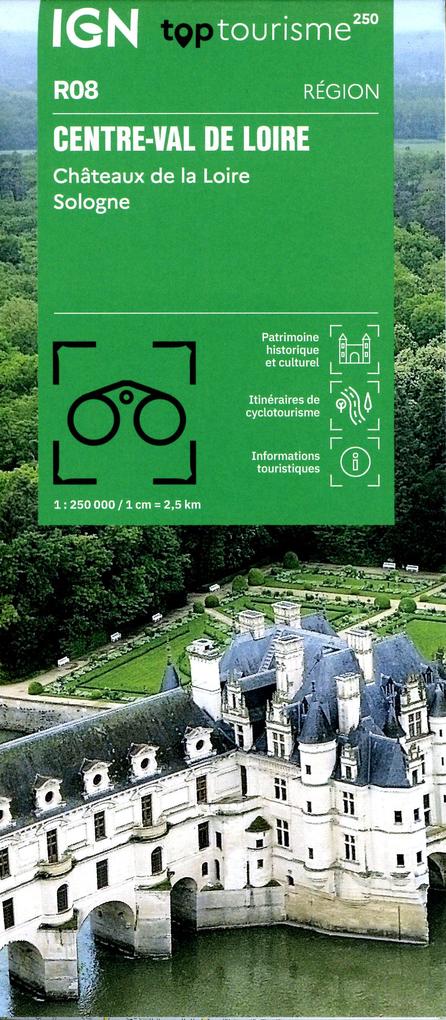 Produktbild: R08 Centre - Val de Loire 1:250000