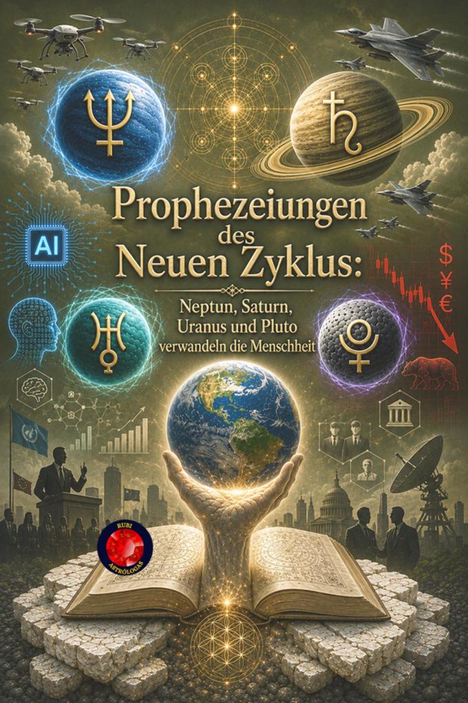 Produktbild: Prophezeiungen des Neuen Zyklus: Neptun, Saturn, Uranus und Pluto verwandeln die Menschheit | Alina Rubi