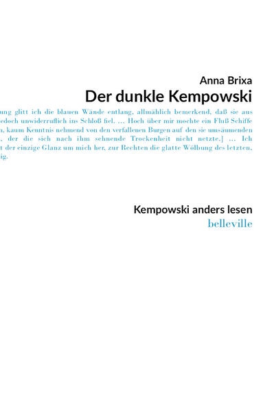 Produktbild: Der dunkle Kempowski | Anna Brixa