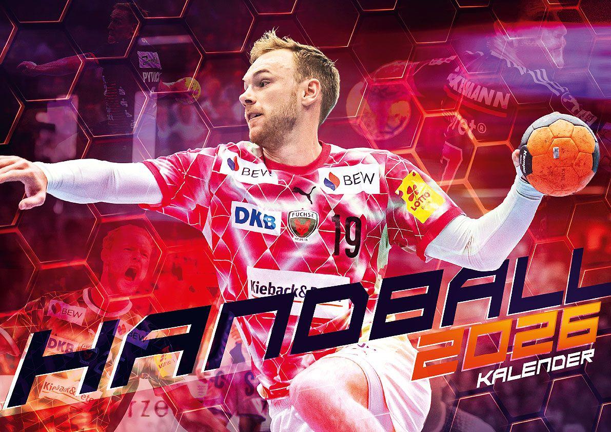 Produktbild: Handball Kalender 2026 | Johannes Golla, Mathias Gidsel, Sander Sagosen